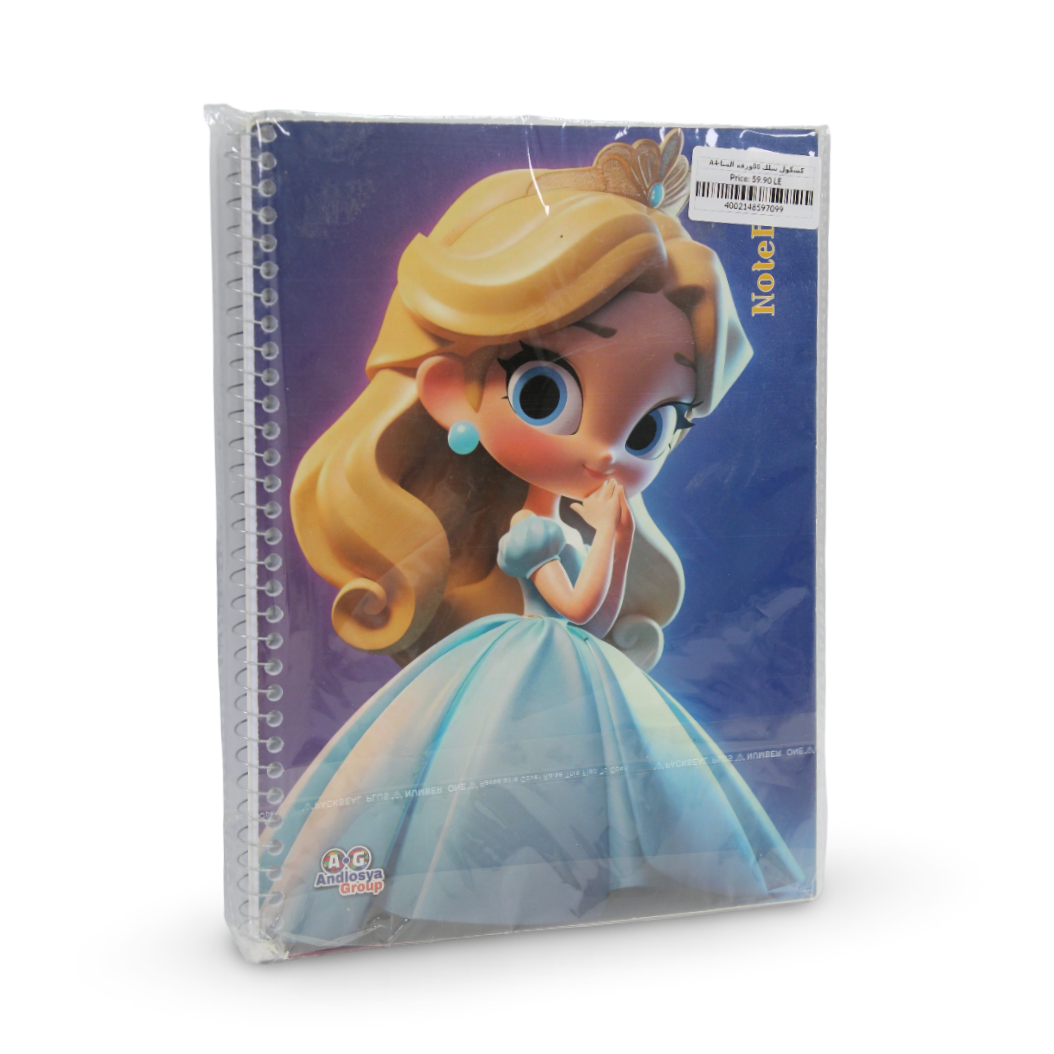 Cinderella Notebook – 80 Pages