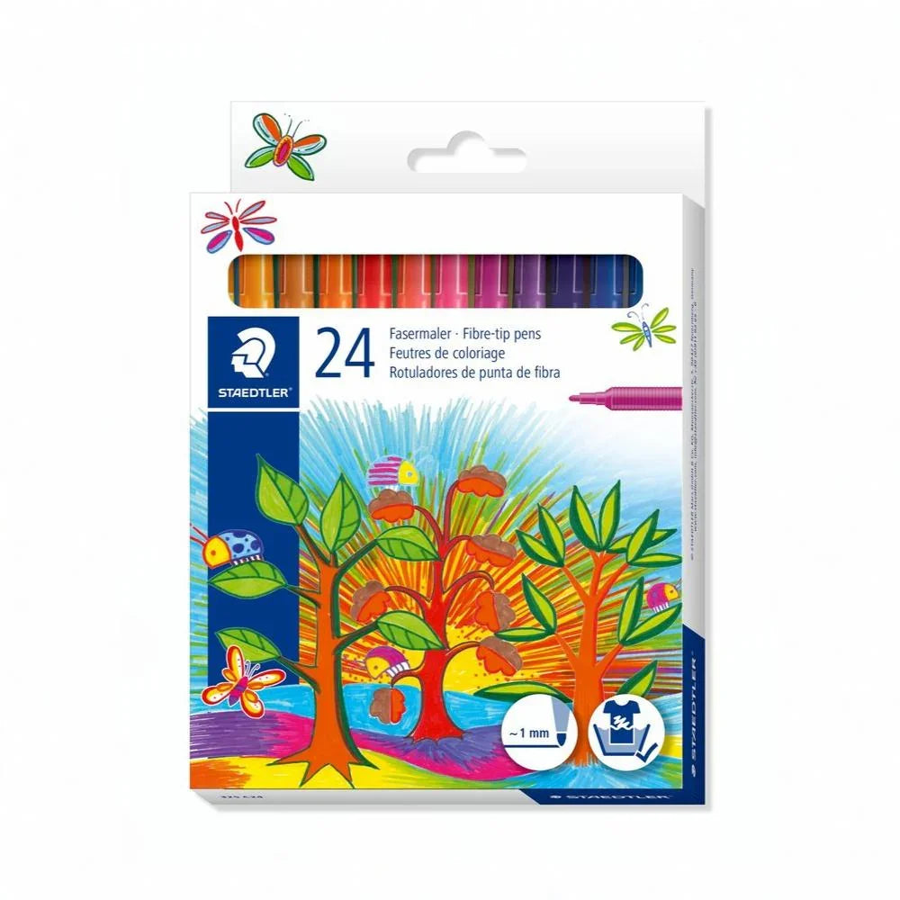 Staedtler Felt Tip Pens – 24 Colors