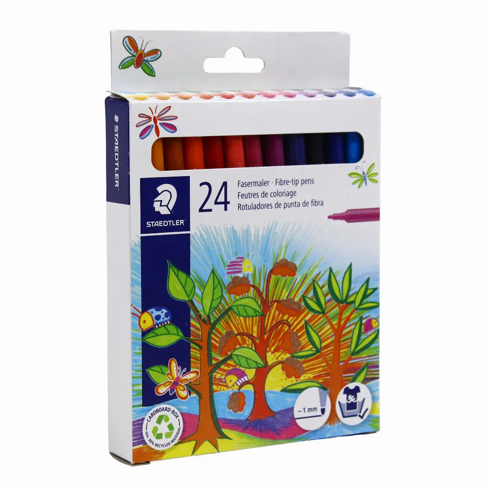Staedtler Felt Tip Pens – 24 Colors