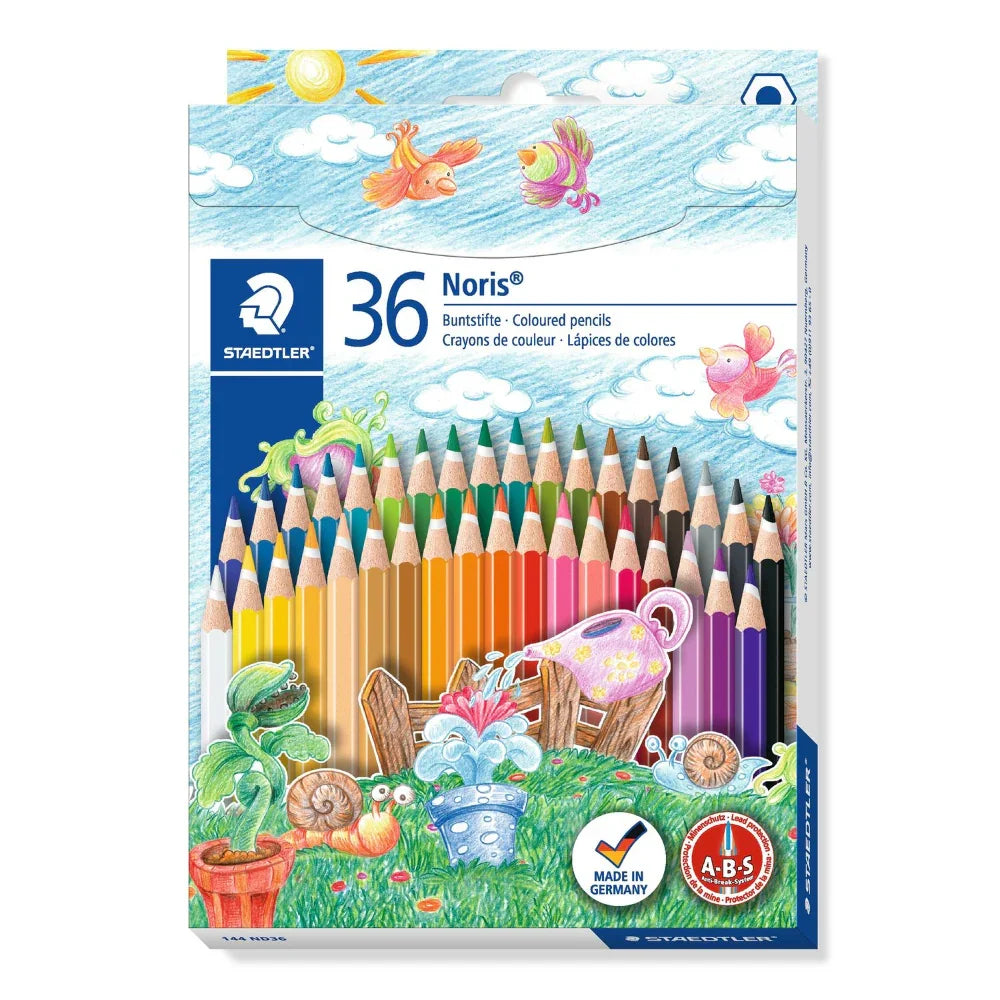 Staedtler Noris Wooden Colored Pencils – 36 Colors