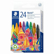 Staedtler Noris Wax Crayons – 24 Colors