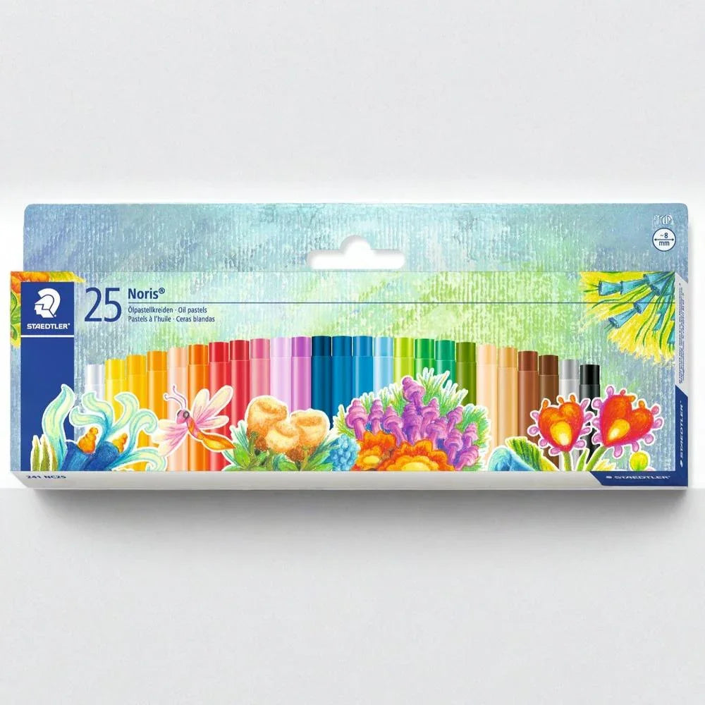 Staedtler Noris Pastel Crayons – 25 Colors