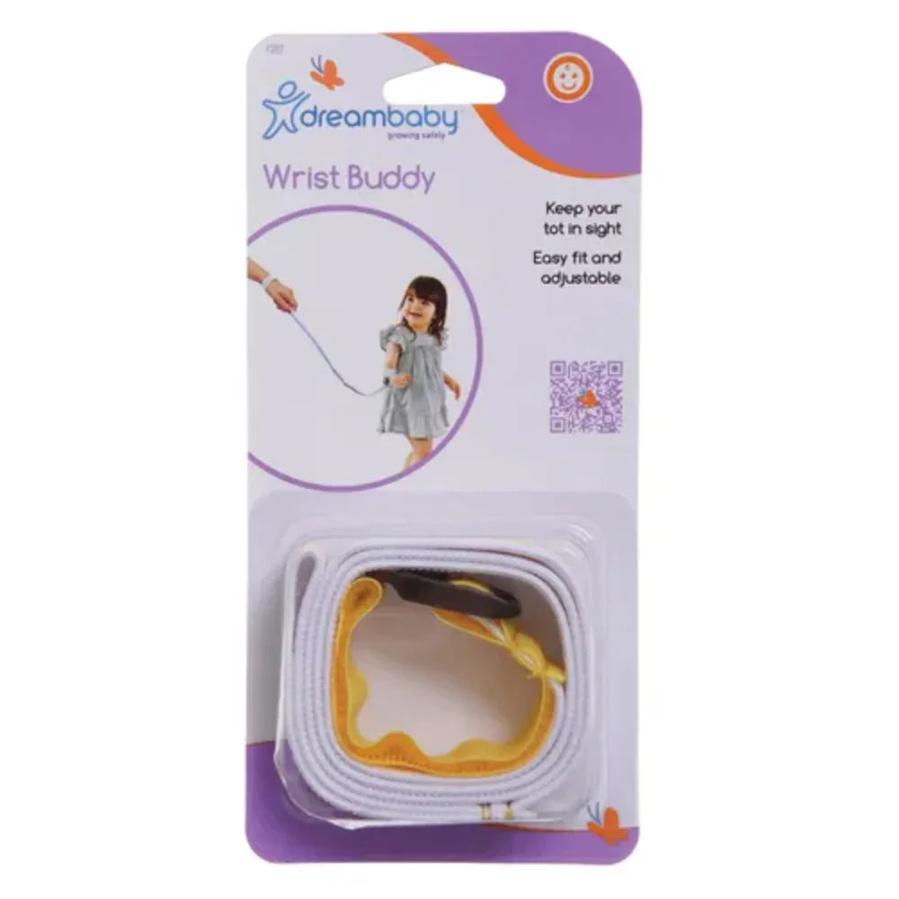 Dreambaby Wrist Buddy – Yellow - Baby Essentials