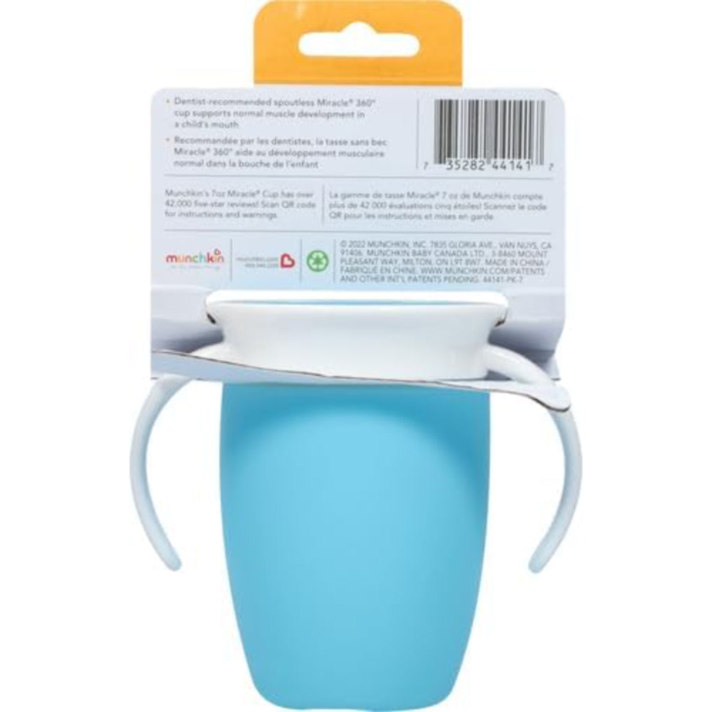 Munchkin Miracle® 360° Trainer Cup 7 oz – Blue