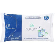 Qualita Mint Antibacterial Baby Wet Wipes – 20pcs