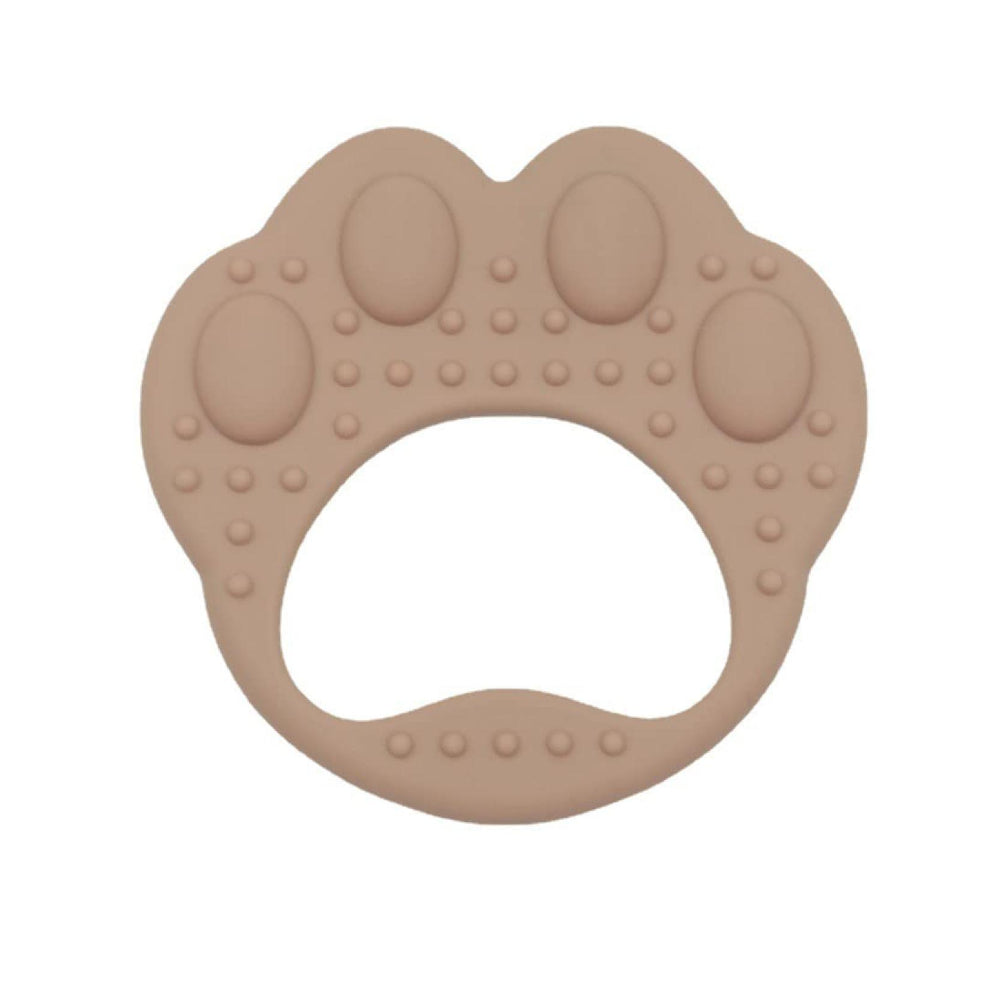 True Gold Silicone Teether – Brown - Baby Essentials