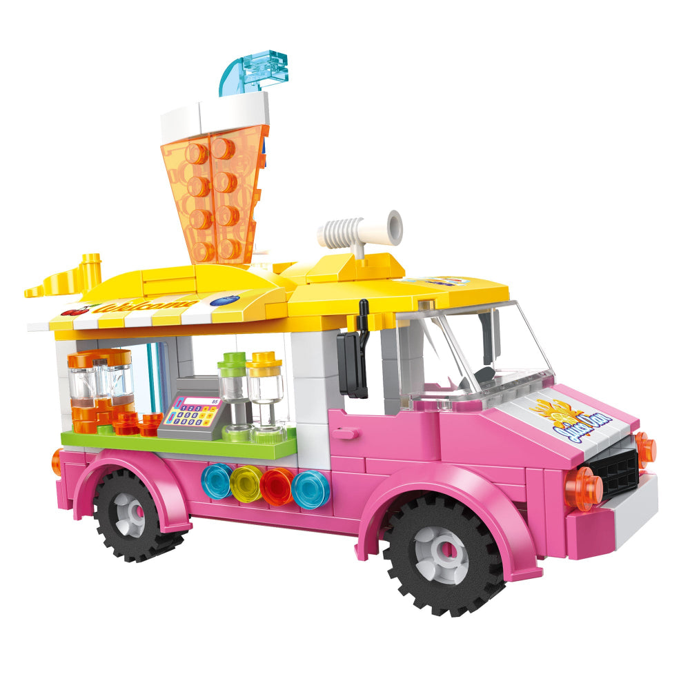 Cogo Merry Days Juice Van Building Blocks Set – 189 Pcs - Toys