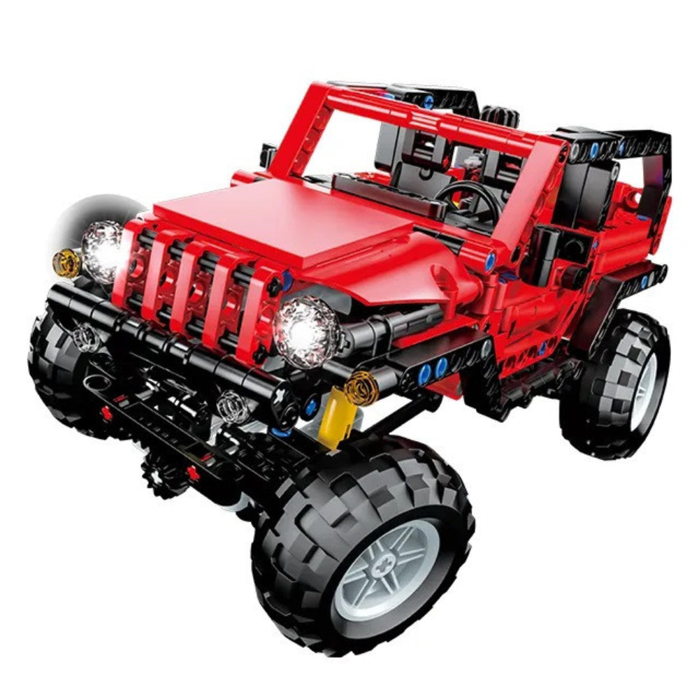 Cogo Off-Road Jeep Building Block Set – 501 Pcs - Toys