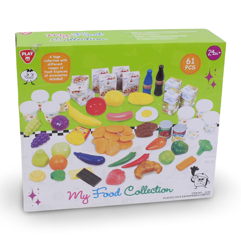 PlayGo My Food Collection Toy Food Set - 61 Pcs - Toys