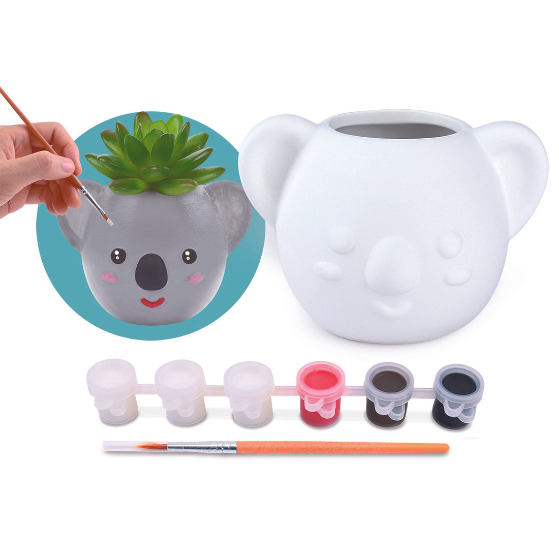 PlayGo Paint Your Own Koala Garden Pot - Toys