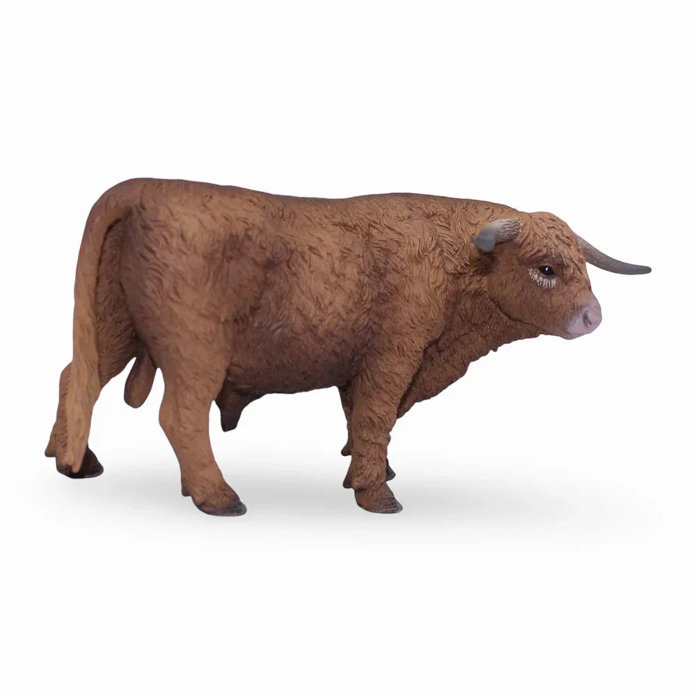 CollectA Highland Bull Figurine - Toys