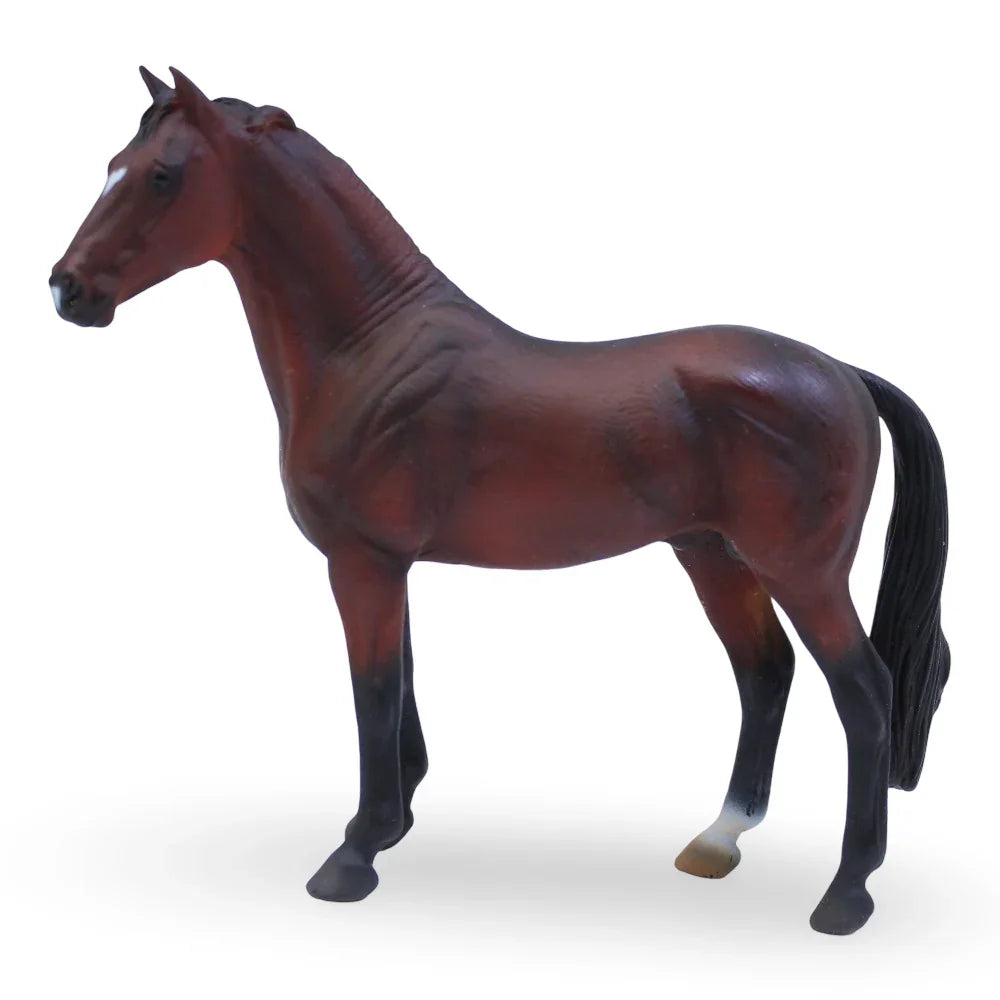 CollectA Hanoverian Stallion Bay Figurine - Toys