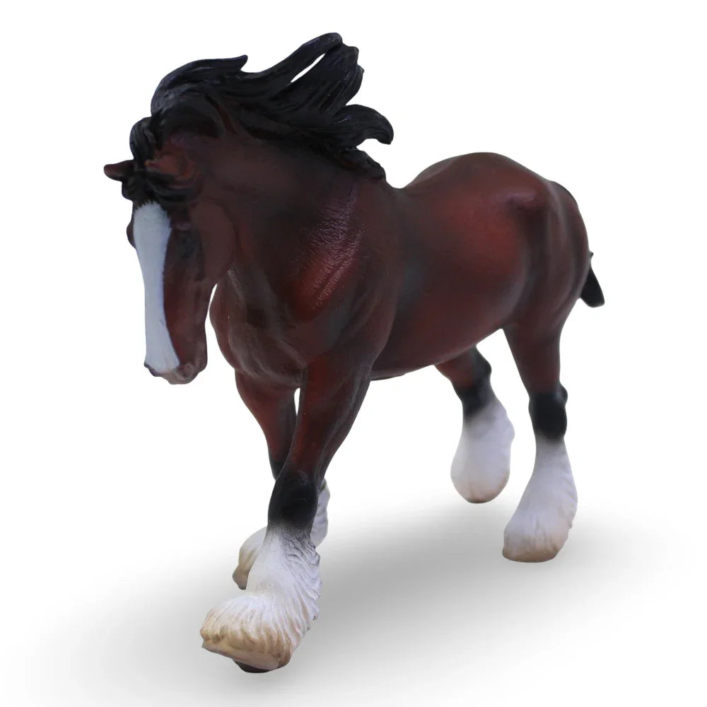 CollectA Clydesdale Stallion Figurine - Toys