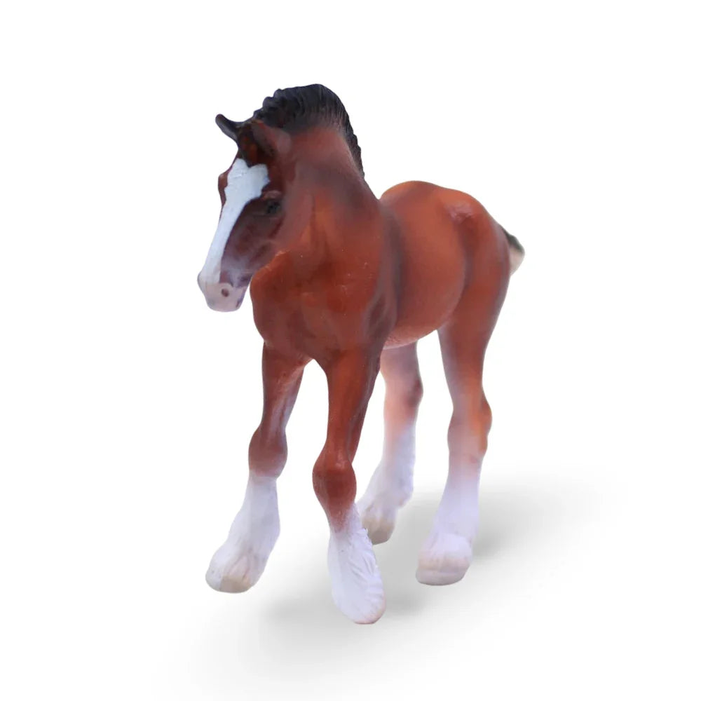 CollectA Clydesdale Foal Bay Figurine