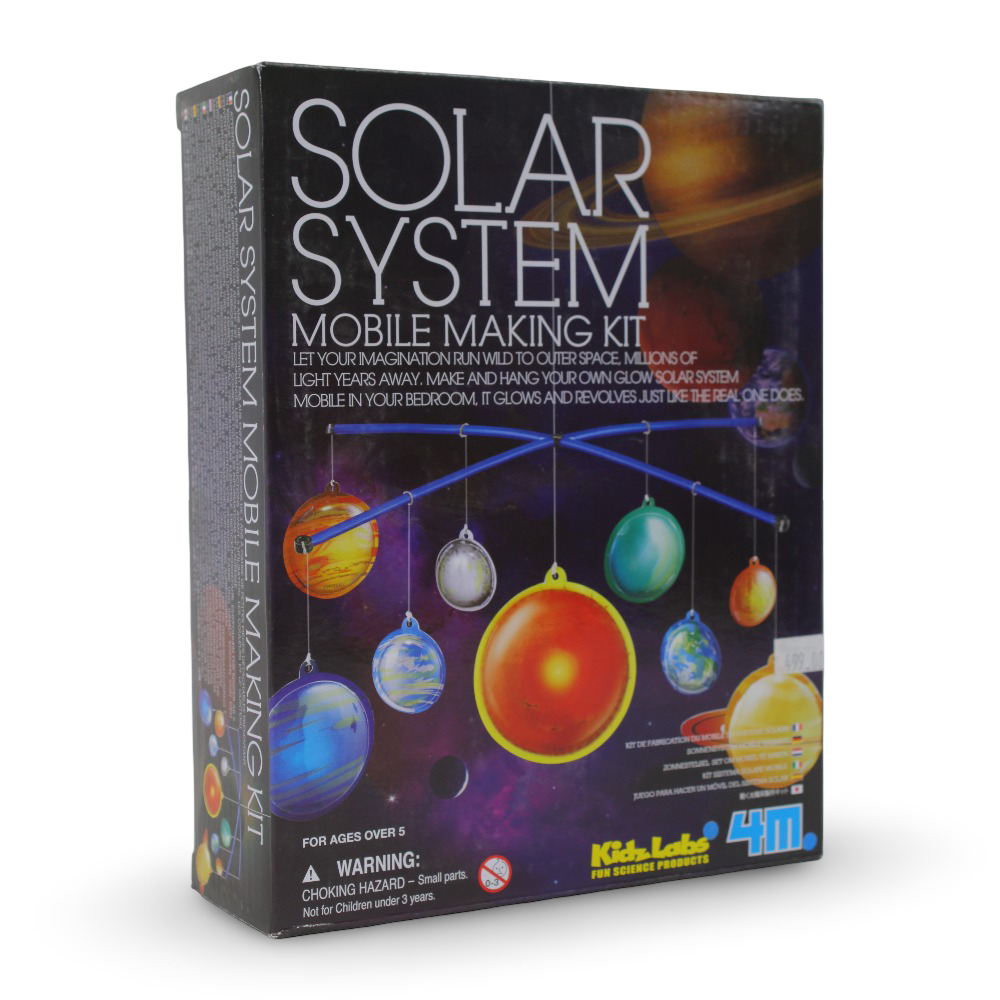 4M KidzLabs Solar System Mobile Making Kit - Toys