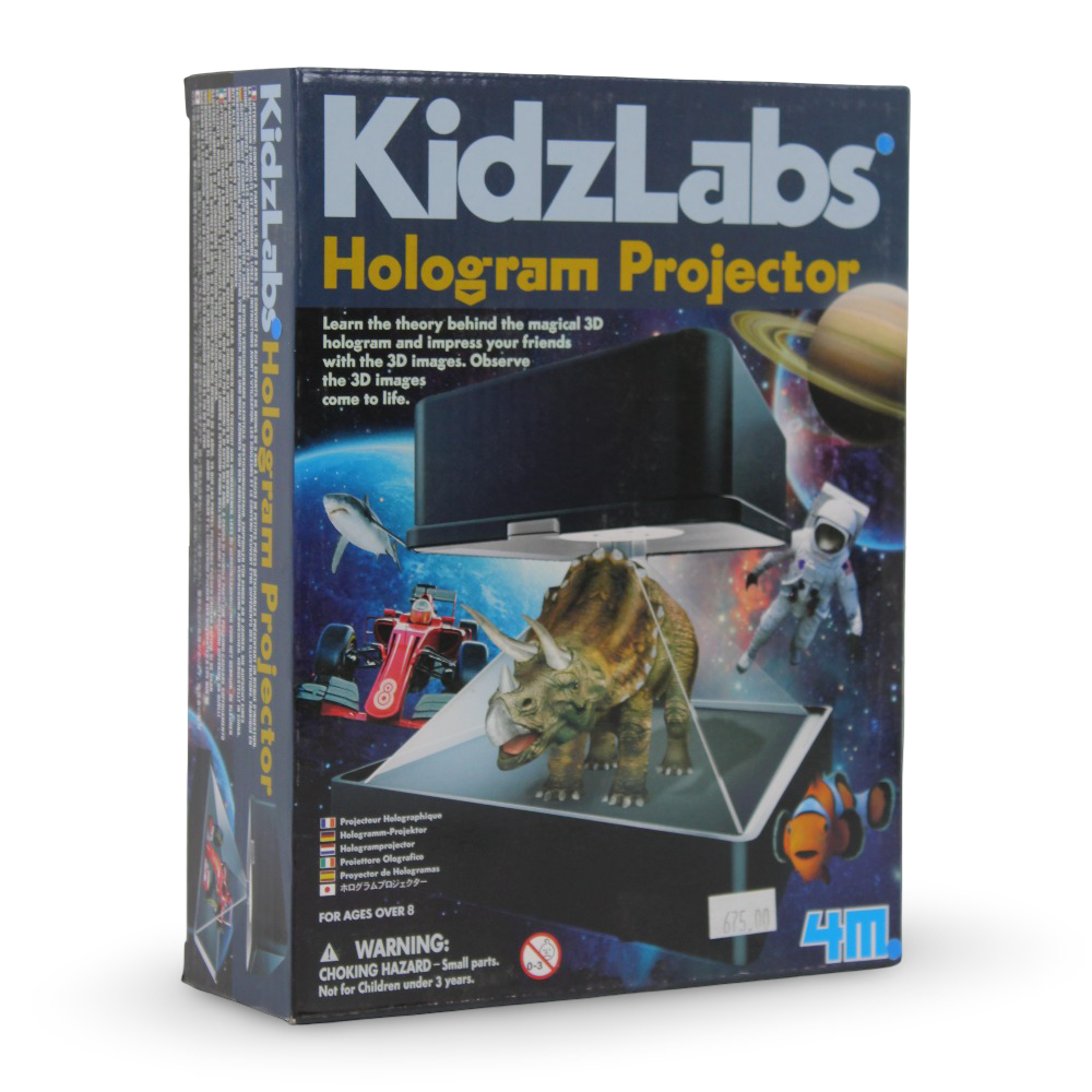 4M KidzLabs Hologram Projector Science Kit - Toys