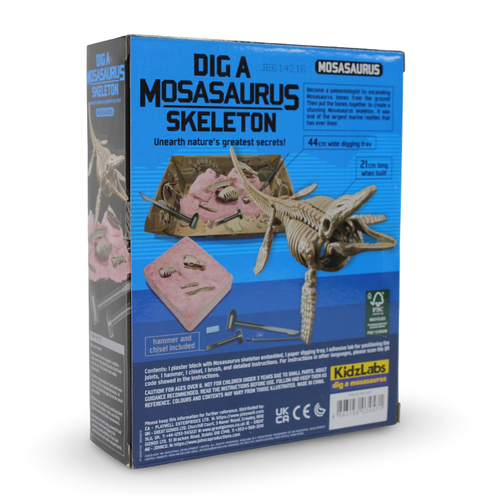 4M KidzLabs Dig Mosasaurus Skeleton Kit