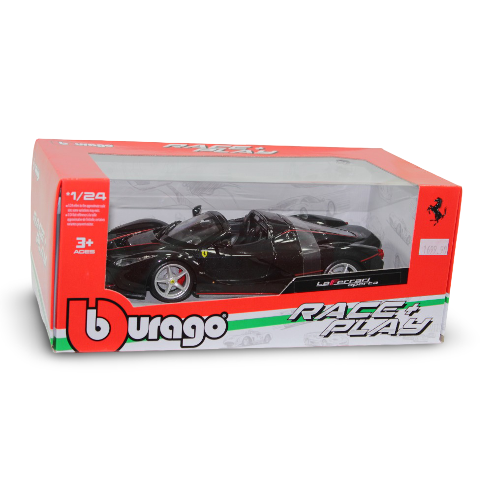 Bburago Ferrari R&P LaFerrari Aperta Die-Cast Car – 1:24 Scale - Toys