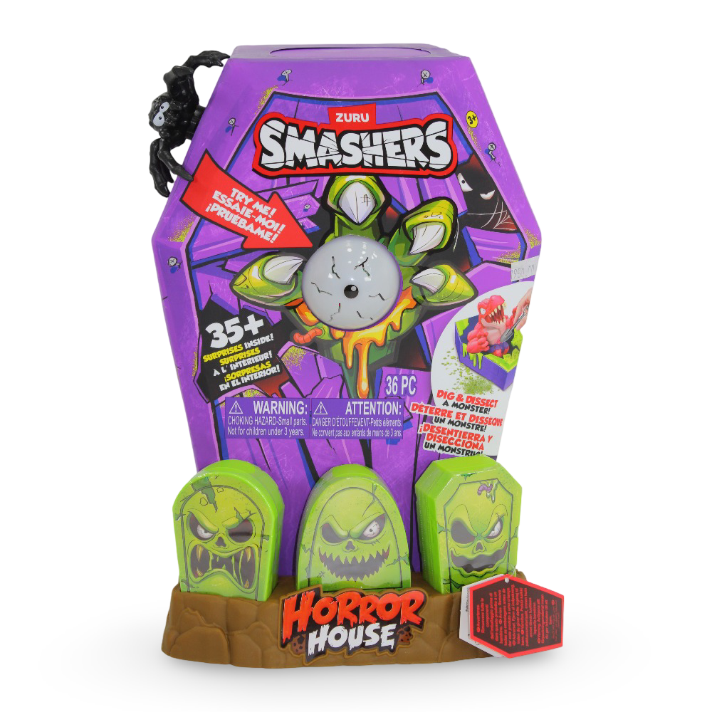Zuru Smashers Large Horror House – 35+ Surprises – Series 1