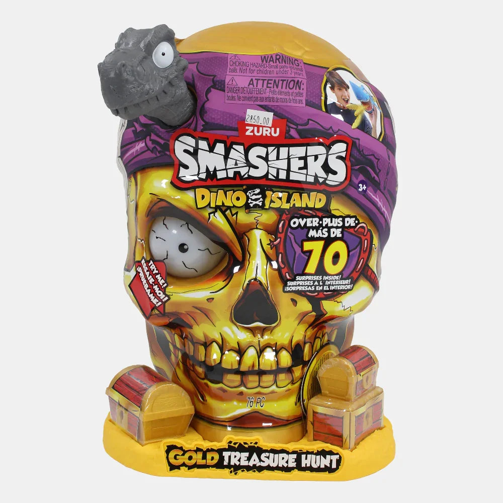 Zuru Smashers Dino Island Gold Treasure Hunt – 70+ Surprises – Series 1 - Assortments