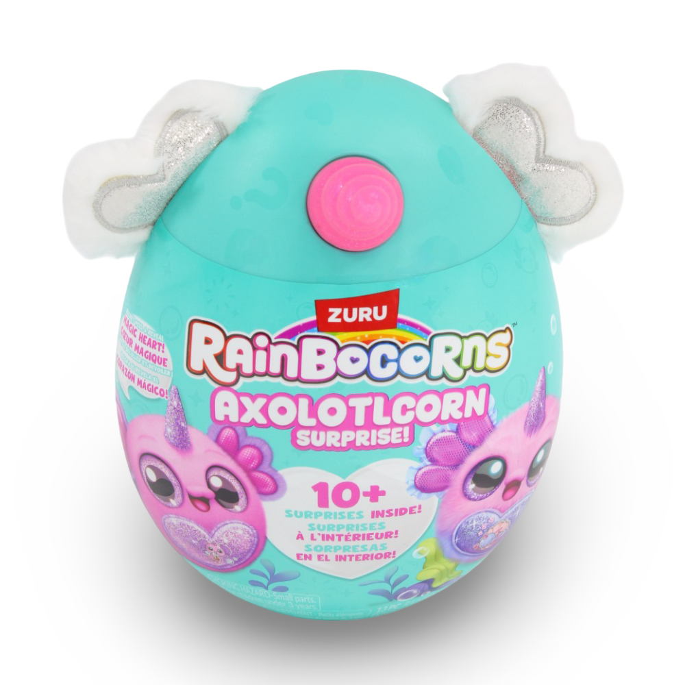 Zuru Rainbocorns Axolotlcorn Surprise Plush Toy Egg - Assortments