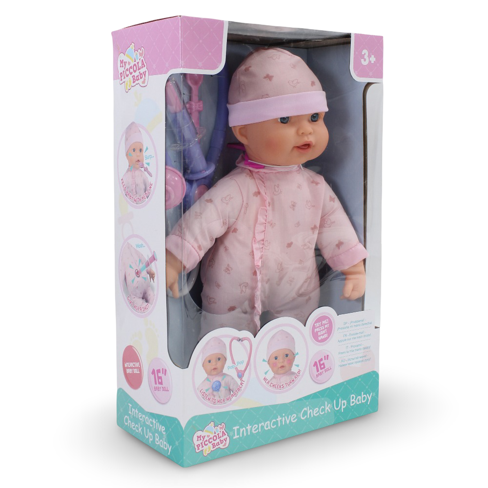 My Piccola Baby Interactive Check Up Baby - Toys - OKO