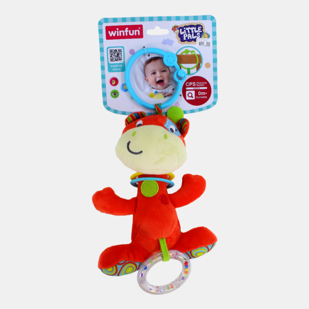 WinFun Giraffe Rattle with Rings