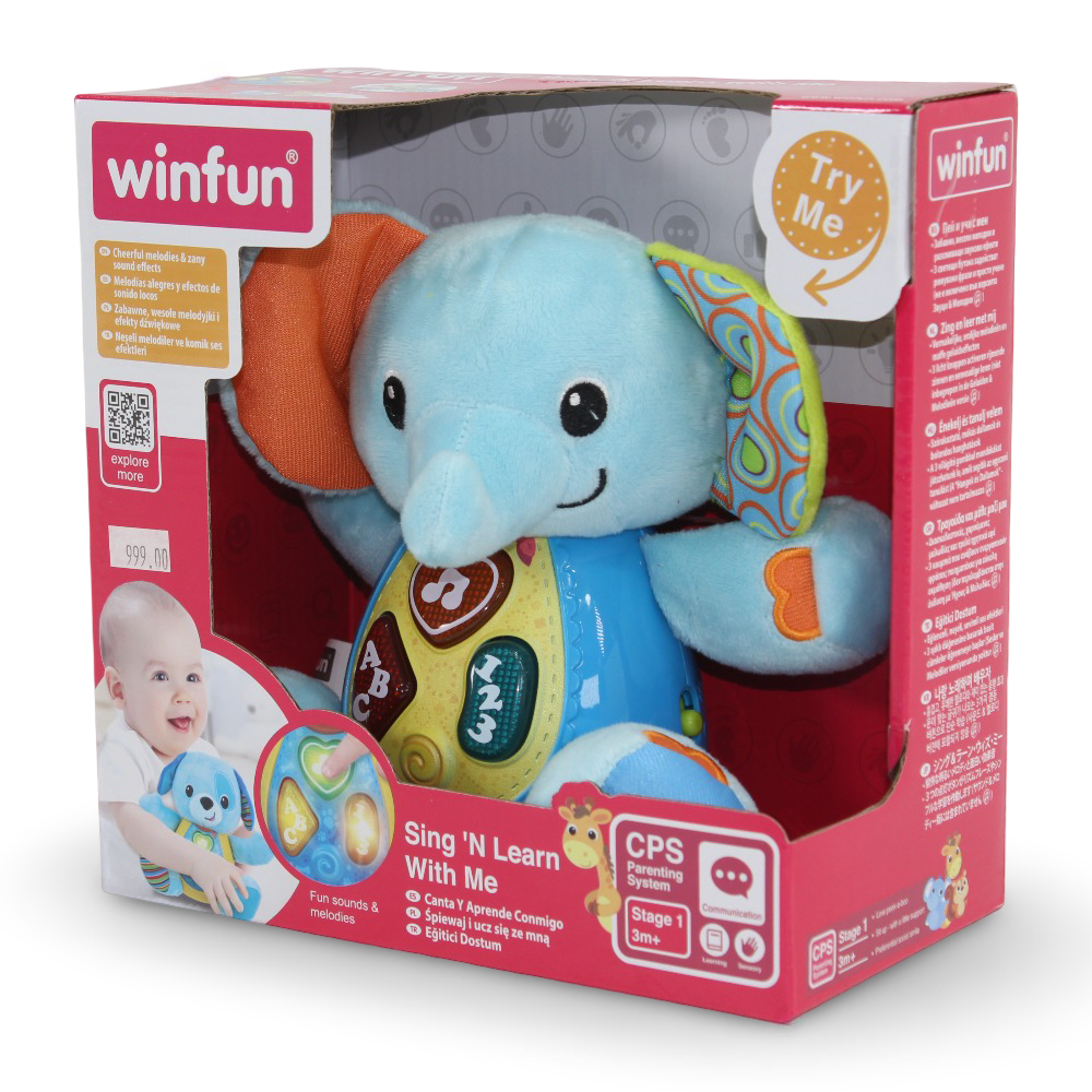 WinFun Sing N' Learn with Me - Elephant