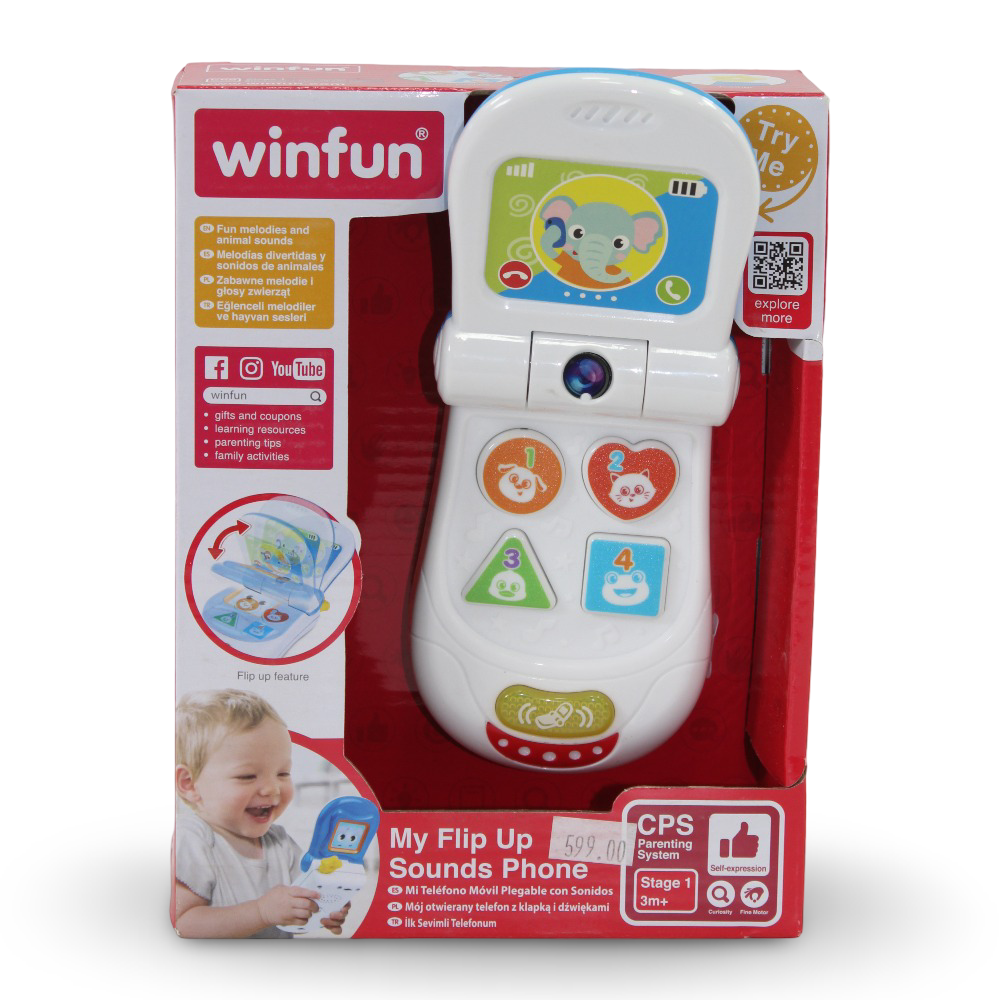 WinFun My Flip up Sound Phone