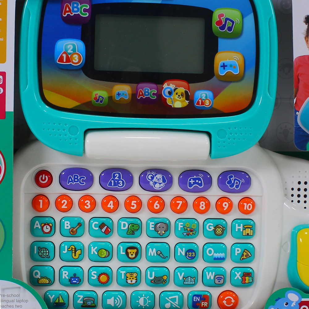 لابتوب WinFun التعليمي ثنائي اللغة "هيا نتعلم"