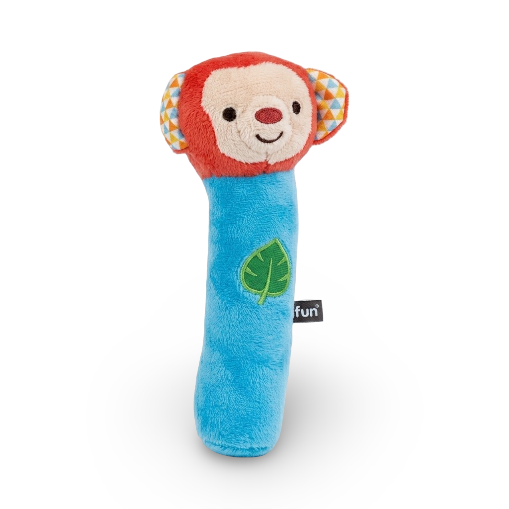 WinFun Squeak 'N Shake Rattle Stick (1 Pcs) - Toys