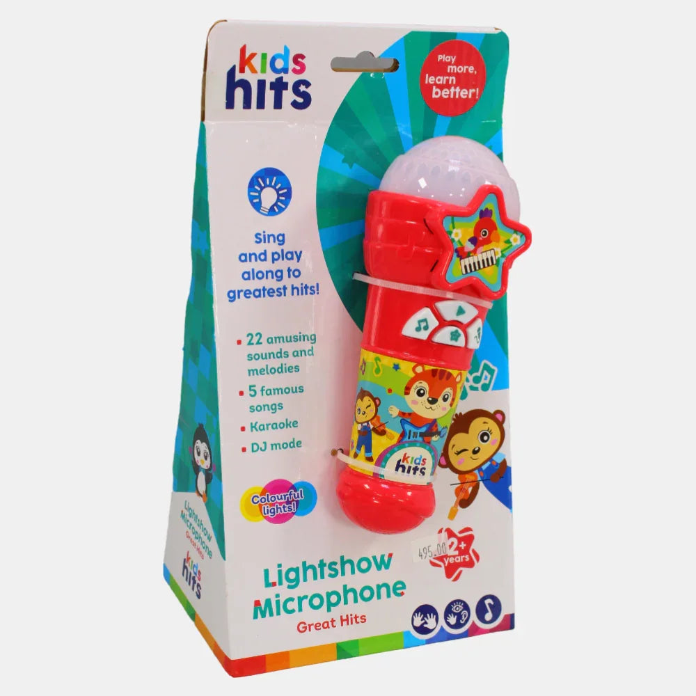 Kids Hits LightShow Great Hits Microphone - Toys