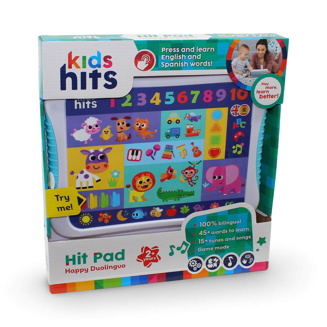Kids Hits Hit Pad Happy Duolingvo - Toys