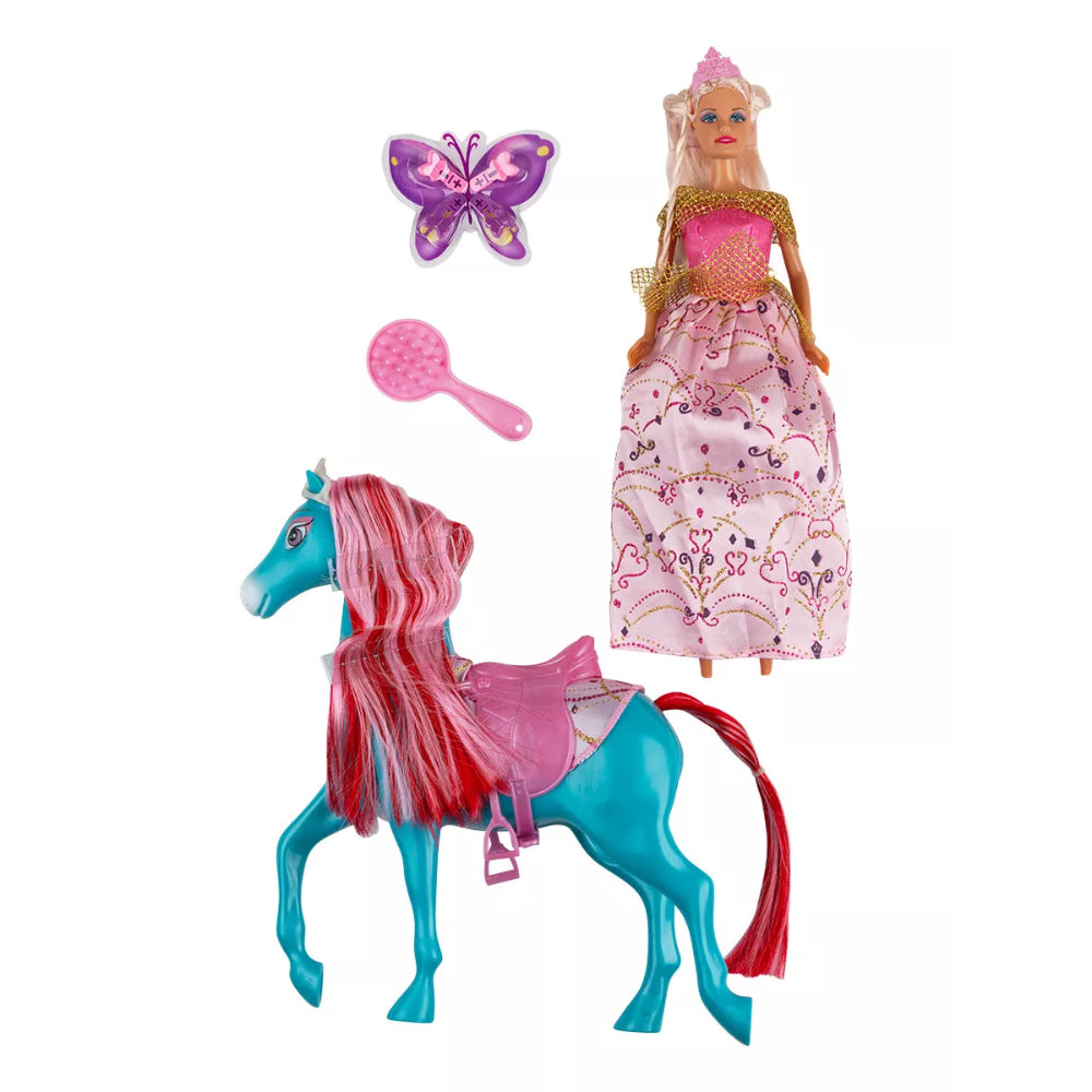 Defa Lucy Princess Doll and Horse Set