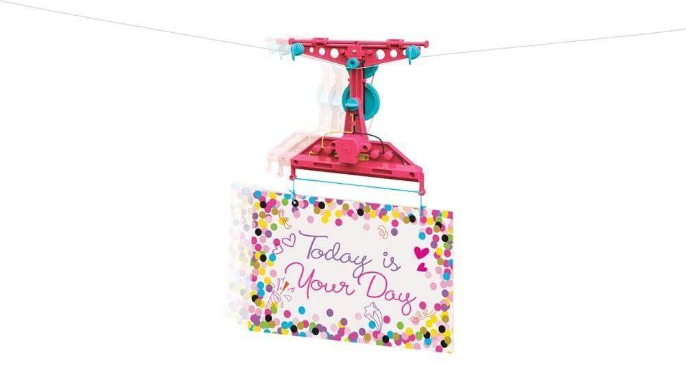 4M powered grocery zip line - Ourkids - 4M