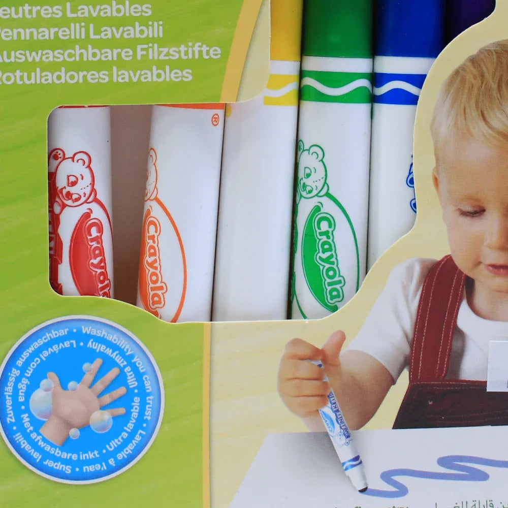 Crayola Mini Kids First Markers – 8 Colors