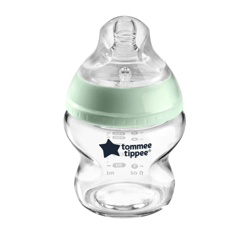 Tommee Tippee Closer to Nature Glass Feeding Bottle - 150ml - Baby Essentials