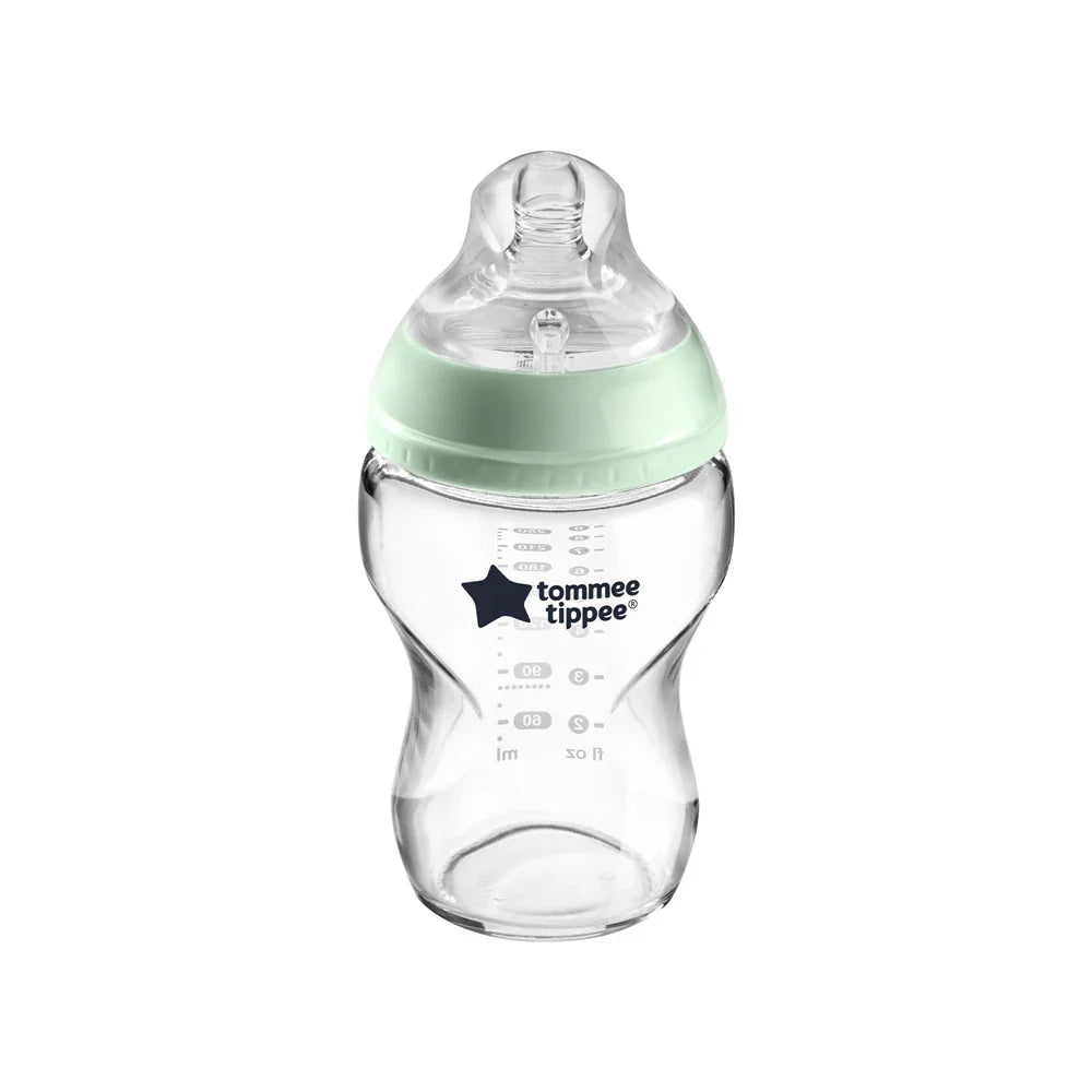 Tommee Tippee Closer to Nature Glass Feeding Bottle - 260ml