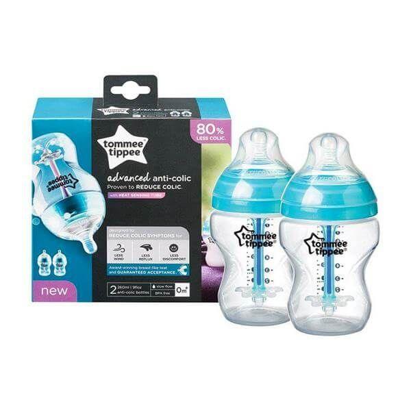 Tommee Tippee Advanced Anti-Colic Bottles 260ml (Pack of 2)