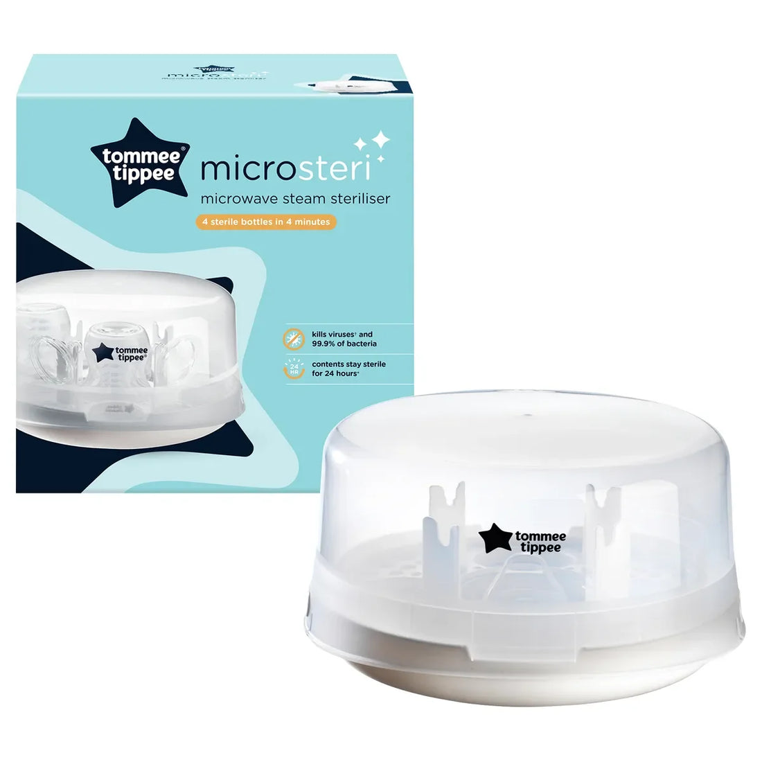 Tommee Tippee Closer to Nature Microwave Steam Steriliser - Baby Essentials