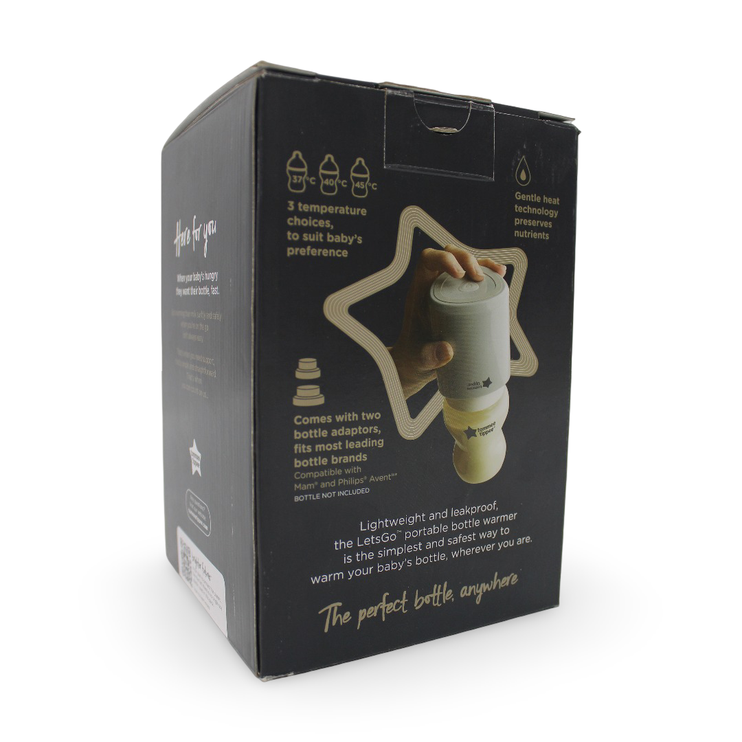 Tommee Tippee Lets Go Portable Baby Bottle Warmer