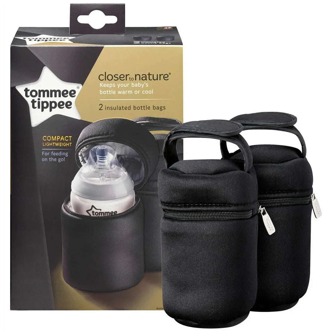 Set of 2 - Tommee Tippee Insulated Bottle Carriers