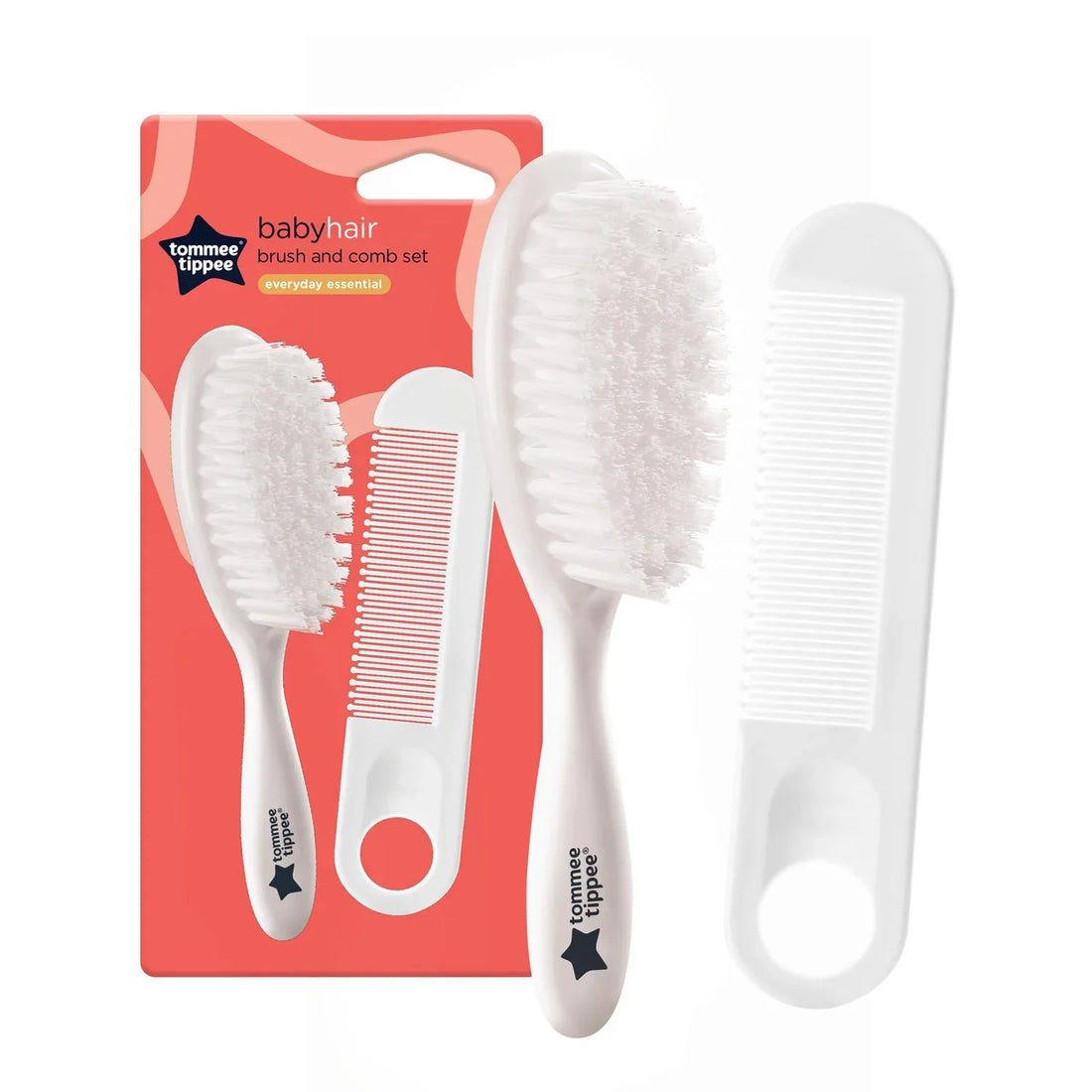 Tommee Tippee Essentials Baby Brush and Comb Set - Baby Essentials