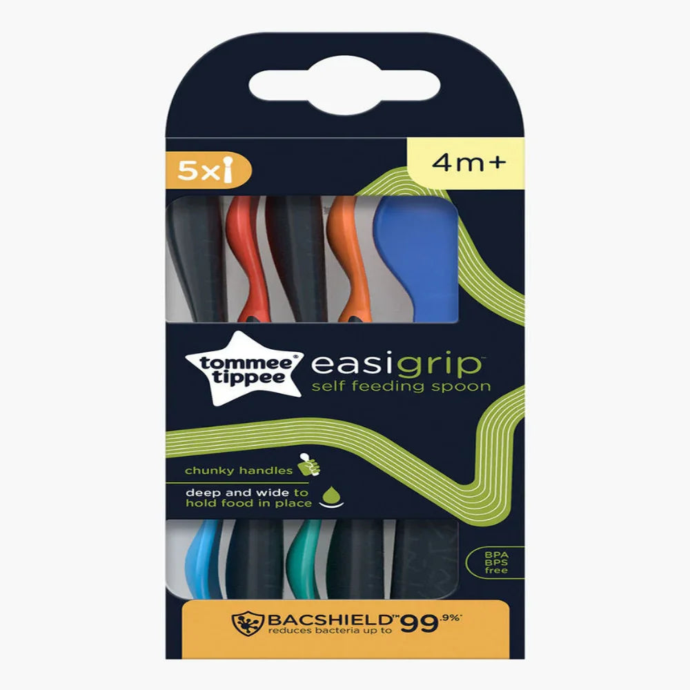 Tommee Tippee Self Feeding Spoons Assorted Colors +4m