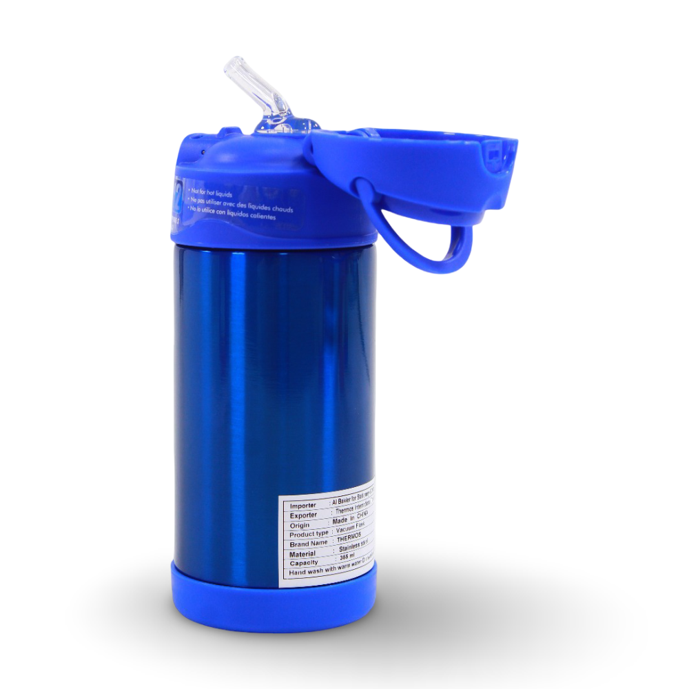 Thermos Funtainer Vacuum Bottles – Blue (355ml)