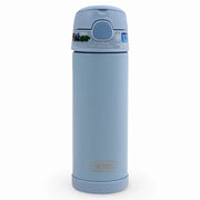 Thermos Funtainer Vacuum Insulated Straw Bottle - Glacier Blue (470 ml)