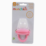 Munchkin Silicone Baby Food Feeder - Pink