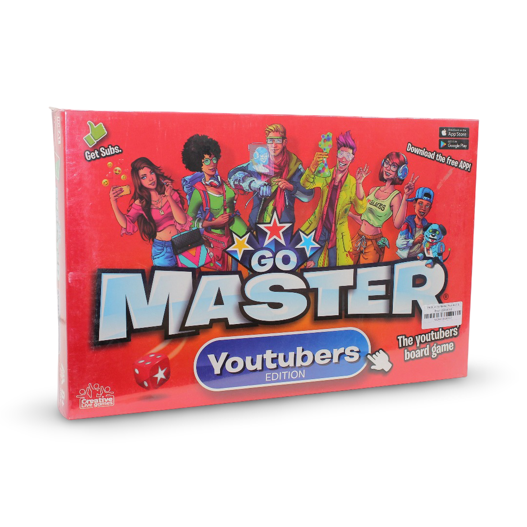Go Master YouTubers Edition Board Game - Toys - OKO