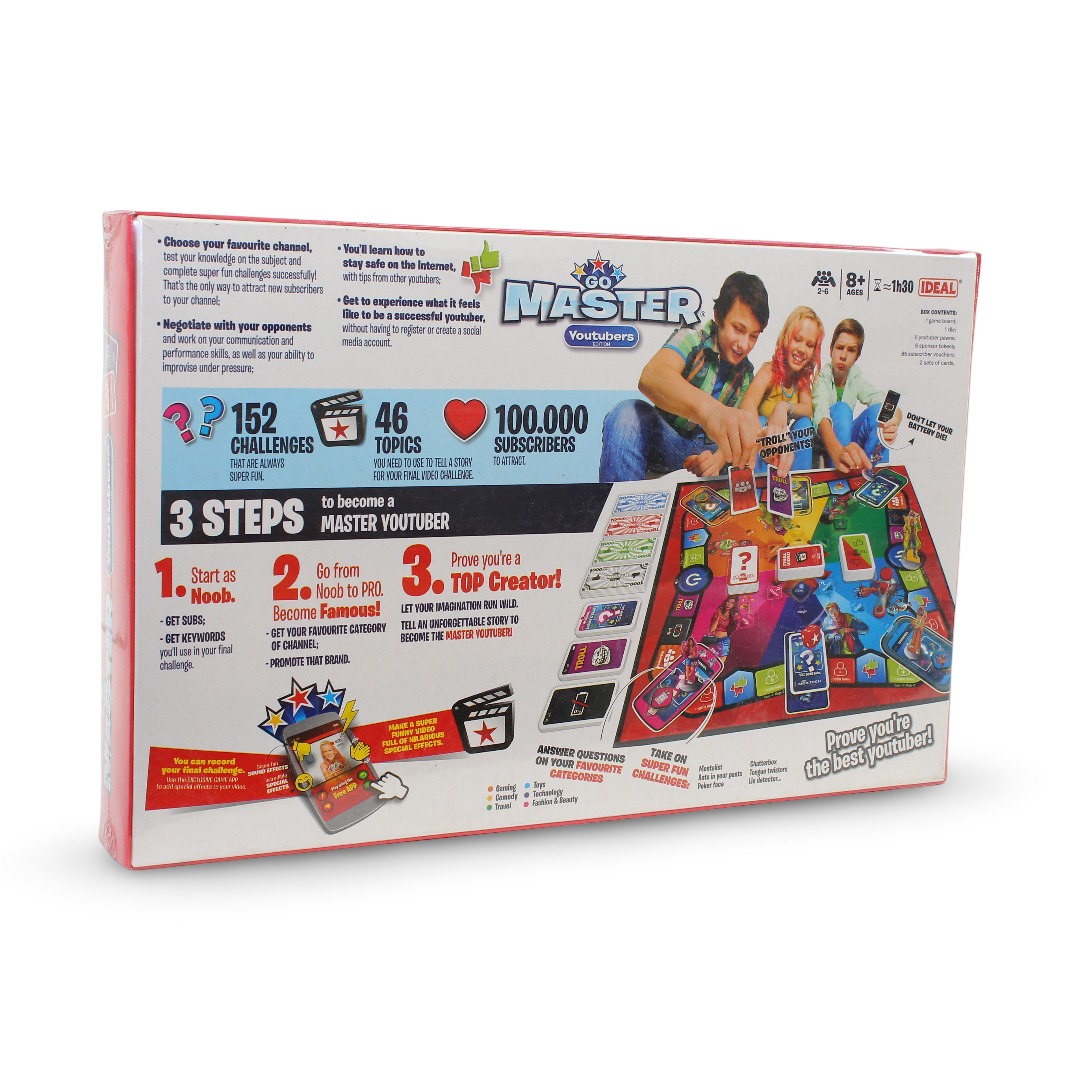 Go Master YouTubers Edition Board Game