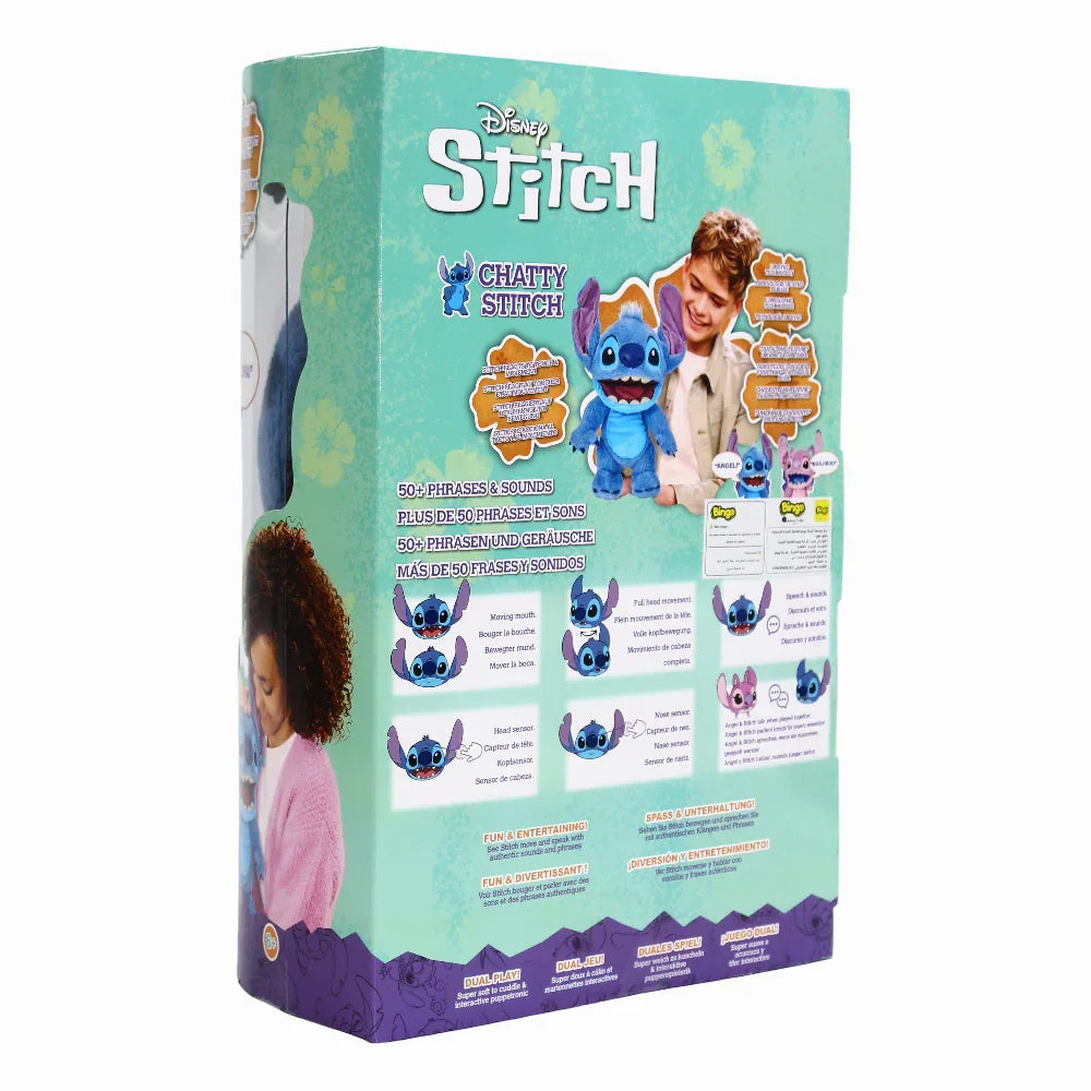 Disney Stitch Realfx Chatty Puppetronic